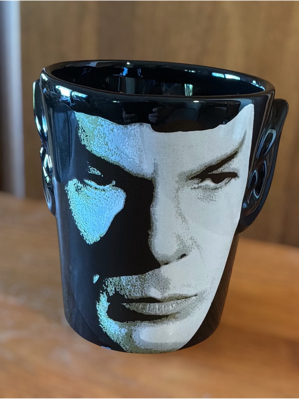 Star Trek Spock 20 oz Sculpted Ceramic Mug Vulcan Ears Bioworld